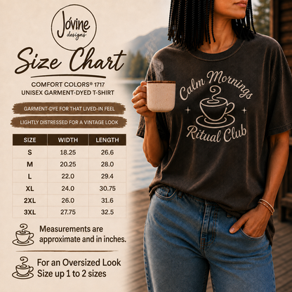 Busy Floating Vintage T-Shirt | Funny Coffee Lover Tee | Slow Living Shirtt