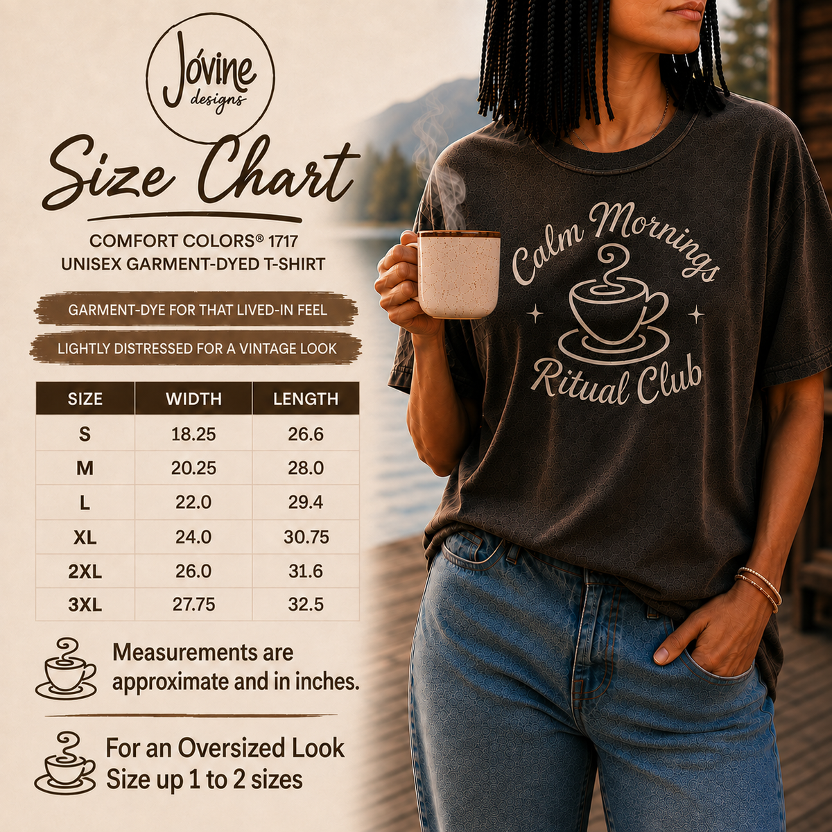 Booked & Brewing Vintage T-Shirt | Book Lover Coffee Tee | Cozy Reader Shirt